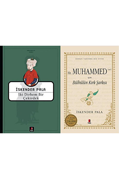 Kapı Yayınları İki Dirhem Bir Çekirdek + Bülbülün Kırk Şarkısı 2 Kitap Set