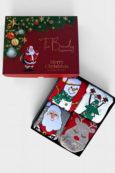 Capone Outfitters Yılbaşı Çorabı 4 lü Kutu