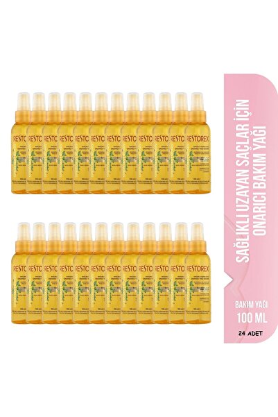 Restorex Sarmaşık Özlü Saç Bakım Yağı 100 ml X 24 Adet
