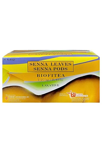 senna Biofitea Leaves Pods Herbal Dietary Tea (Pack of 30)