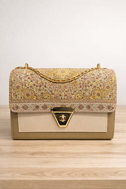 Elen Patterned Shoulder Bag - Elegant and Classic Style