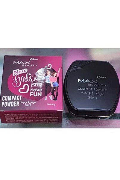 Max Beauty Compact Face Powder Clear 40g