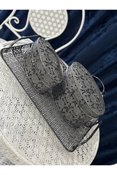 hediye ESTERHOMEDECOR 2-комплект декоративних металевих коробів у стилі русти...