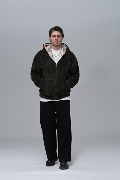 SAW Urbanity Timeless Legend Oversize Sweatshirt Erkek Haki