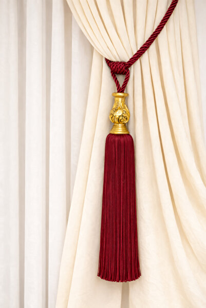 MEFAKS TEKSTİL Polyester Headboard Model Baroque Braçol Mink Cornice Takmatik