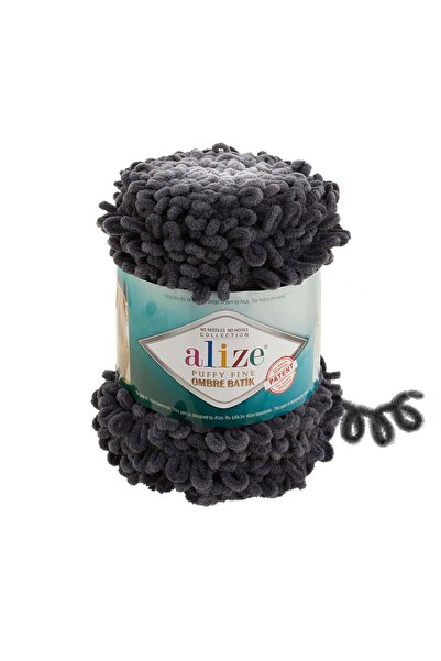 Alize Puffy Fine Small Loop Amber Batik