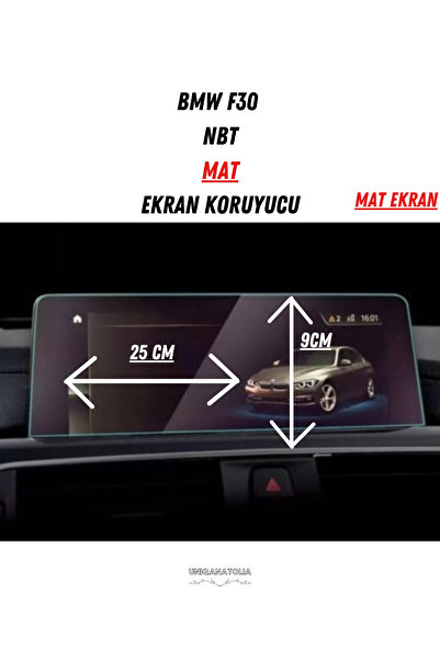 UniqAnatolia Bmw F30 Nbt Screen Compatible Matte Screen Protector