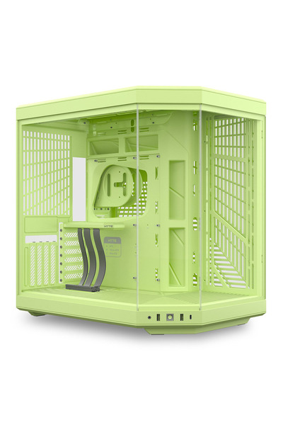HYTE Y70 Matcha Milk Temperli Cam USB 3.2 E-ATX Dual Chamber Mid Tower Gaming...