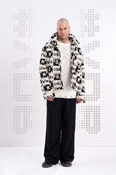 VDR Ekru Siyah Ceket Mackenzie