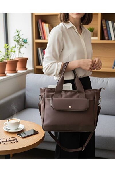 wikidayss Women's Large Size Satin Fabric Shoulder Bag