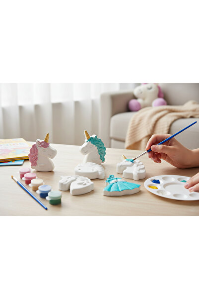 MECora Design Çocuklar İçin Eğitici Ve Öğretici Taş Boyama Seti Çocuk Aktivit...