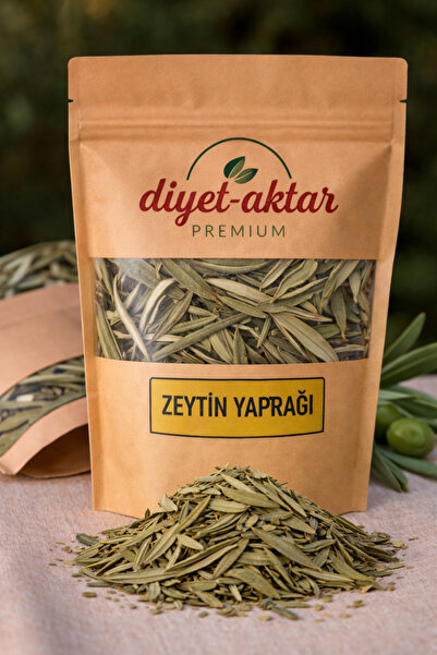 DiyetAktar Premium Zeytin Yaprağı 150 g – %100 Doğal | Diyetisyen Güvencesi