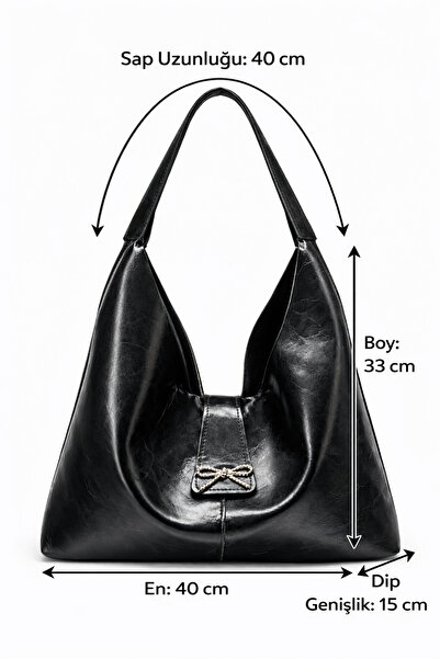 HBS Minimal Clamshell Accessory Inner Lined Shoulder Bag Bag
