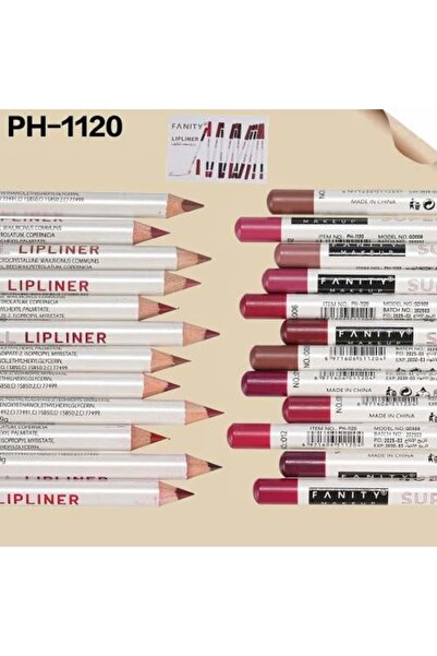 fanity Lip Liner Set 12 Colors