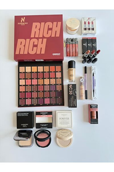 Harmony مجموعة منتجات هارموني بيوتي الأكثر مبيعًا والمكونة من 15 منتجًا: مستحضرات التجميل المثالية