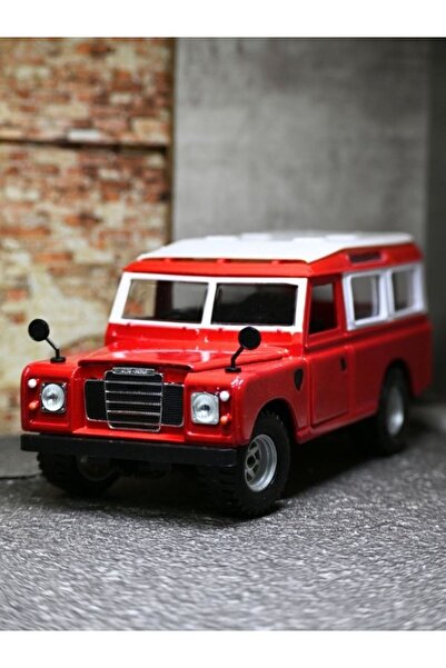 bebeym Land Rover Seri 3 Klasik Metal Araba - Land Rover Series III Metal Oyu...