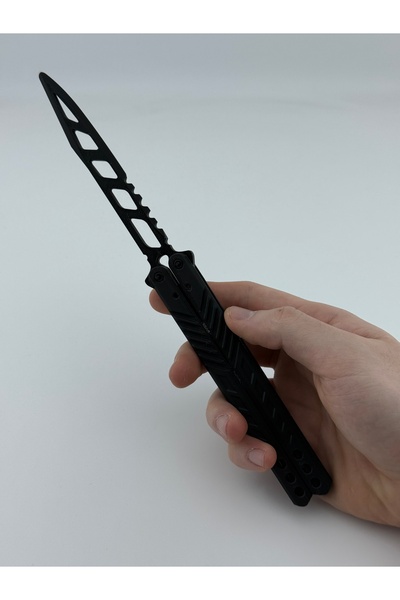 TTRobotic Taktik Kelebek Model Bıçak Eğitim&Stres Oyuncağı - Tamamı Plastik (...