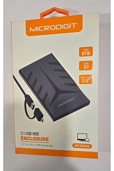 advisor Microdigit 3.1 USB HDD Enclosure Hard Drive Case