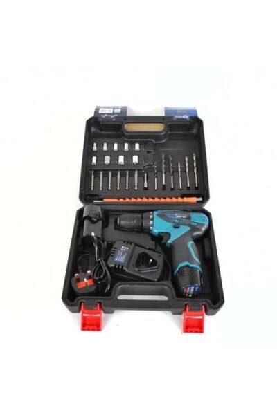 Hi Max High Max Cordless Drill with Two 12V Batteries