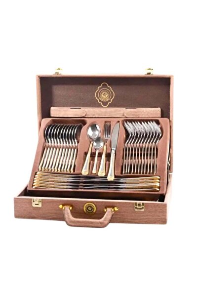 Generic 72-piece cutlery set for 12 people