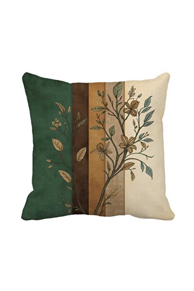 Queen Jera 43 X 43 cm Throw Pillow Cover Double Sided Printed Modern Decorative Pillows -Floral Pattern