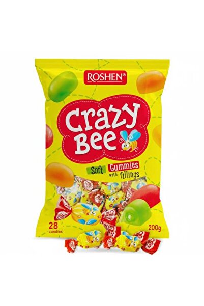 Roshen Crazy Bee Jelly Candy with Fruit Flavor from – 200 grams