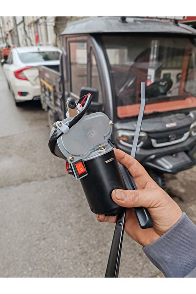 Bix 3 teker Ebike kabinli ön silecek ve motoru 12 volt