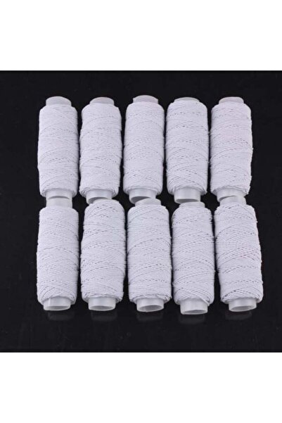Abrar Elastic thread White