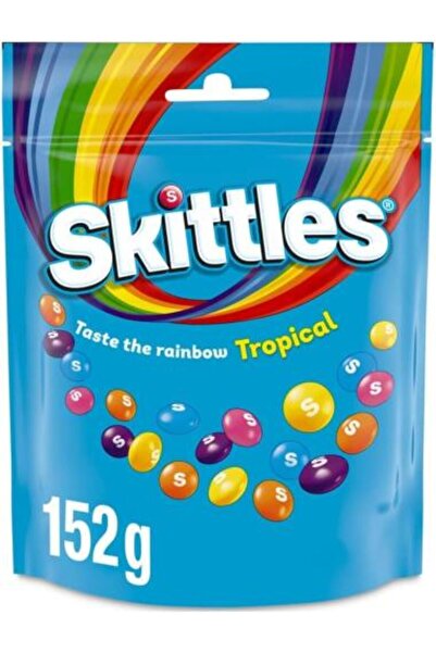 Skittles حلوى بنكهة استوائية 152 غرام
