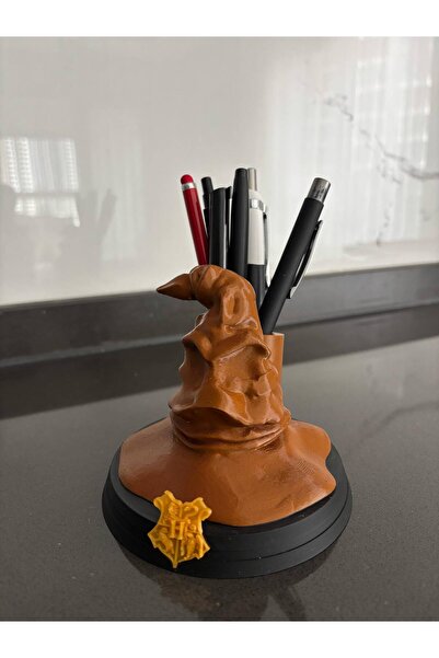 HasFar Tech Desktop Pen Holder with Wizard Hat Design – Fantastic Theme Brush Holder