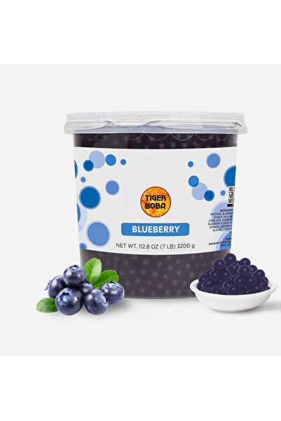 Tiger Boba كرات التوت الأزرق المتفجرة