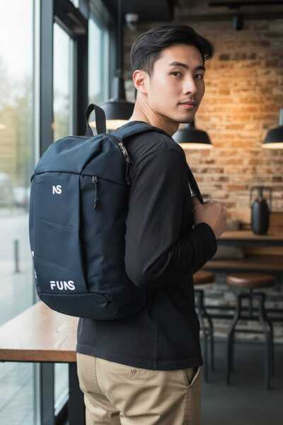 ÇEÇEN HOME Sports Backpack School Backpack 2 Compartments Padded Orthopedic High School-Middle School School Sports Bag