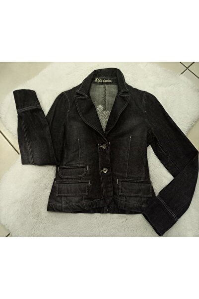 MODA VINTAGE SIRT ISLEMELI OTANTIK KOT CEKET