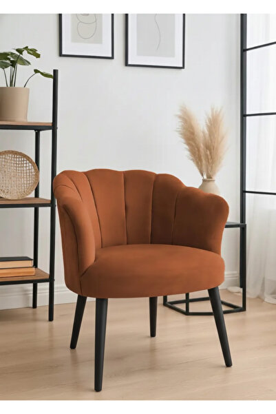 WATERYBROOK Tekli Berjer Koltuk - Papatya Babyface Kumaş – Siyah Ayaklı - 13 ...