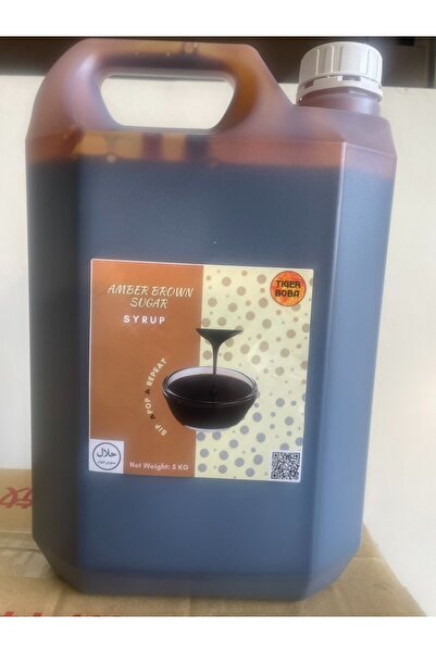 Tiger Boba شراب السكر البني الكهرماني