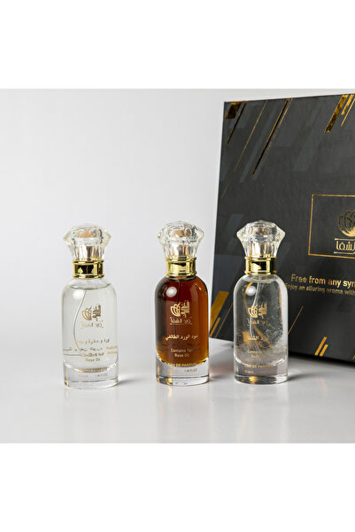 wrd alshafa باقة العطور الثلاثية بالورد الطائفي