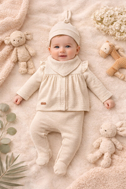 Ozz Baby طقم زيبين للأطفال حديثي الولادة من 0-3 أشهر، مكون من 5 قطع، بسيط وأن...