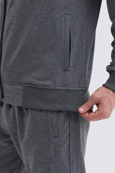 DOAYS Kompakt Pamuklu Comfort Fit Erkek Hakim Yaka Eşofman Takım