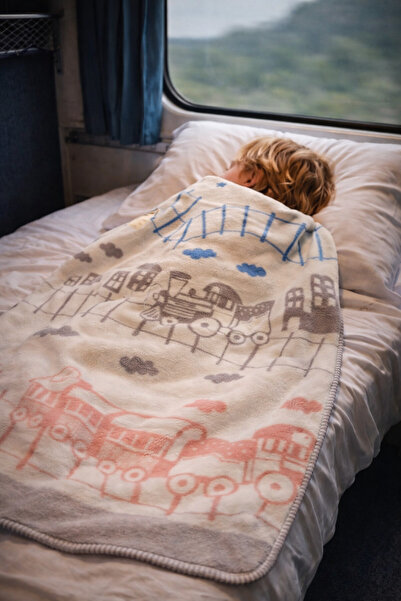 Vintero Home بطانية أطفال قطنية 100 × 120 سم