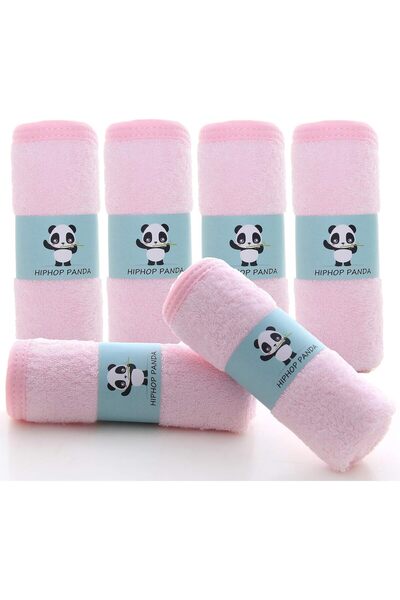 HIPHOP PANDA Bamboo Towels for Kids - Ultra Soft Two-Layer Hypoallergenic Bath Towel