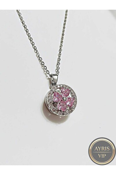 Ayris Vip Dönen Yonca Çelik Kolye