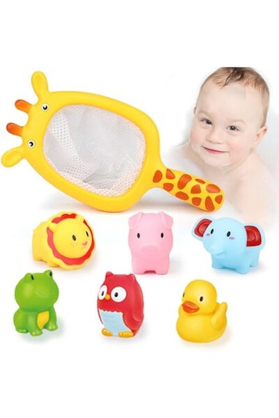 Generic 7 Pieces Baby Bath Toys