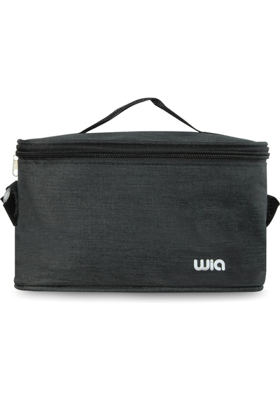Wia Unisex Black Thermos Lunch Bag