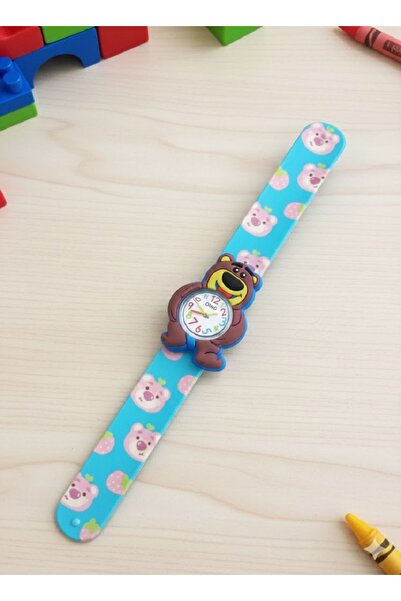 TChic Children's Watch with Teddy Bear Figure