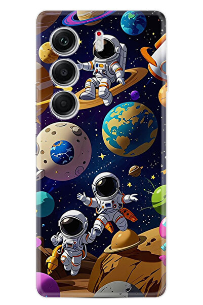 TECNO Camon 40 PRO Kılıf Baskılı Desenli Yüksek Korumalı Silikon Kapak stk-.1...