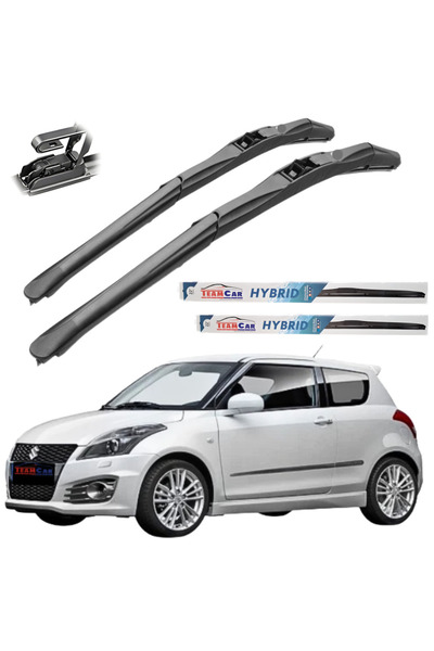 TEAMCAR Ștergătoare de parbriz hibride Suzuki Swift V (FZ/NZ, 2010-2017) față