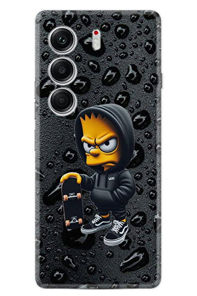 TECNO Camon 40 Case Printed Patterned High Protection Silicone Cover Stk-1054...