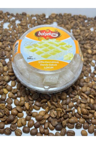 Balşeker Çifte kavrulmuş damla sakızlı lokum