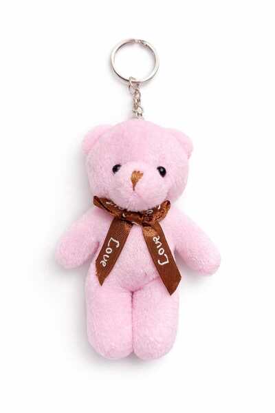 KAYLANIN DÜNYASI Plush Teddy Bear Keychain – Gift, Birthday Gift, Gift for Loved Ones, Gift for Friends.