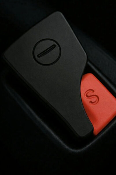 Figürcüm Tesla Model Y Uyumlu Araç İçi Kemer Aksesuar Tokası – Plastik (3 Adet)